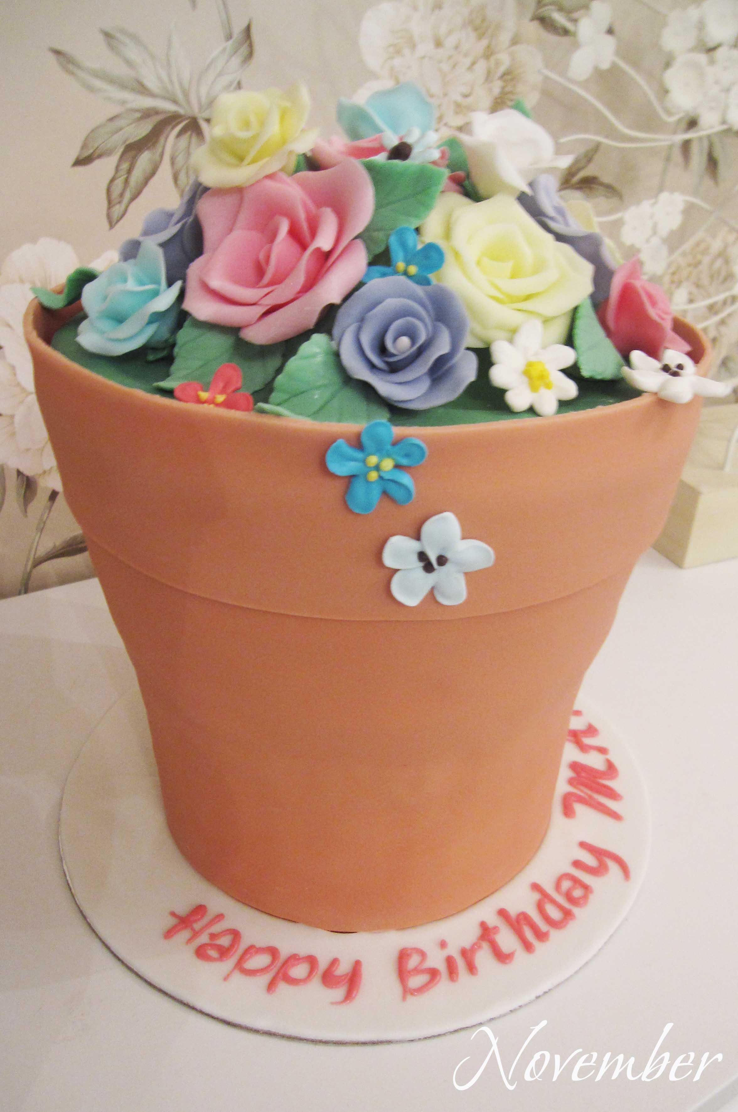 logo flower pot