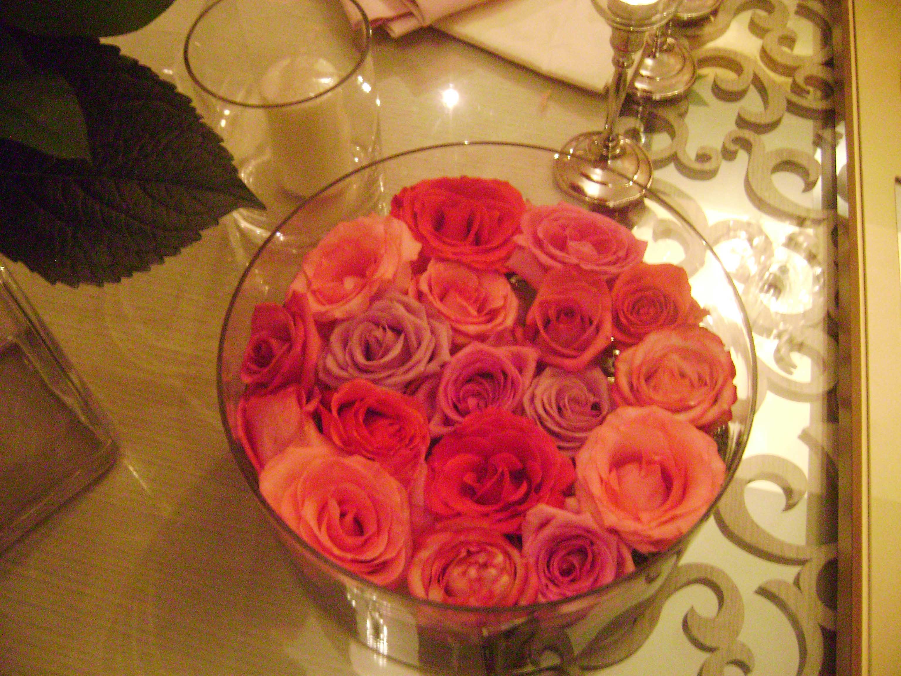 pink and purprs