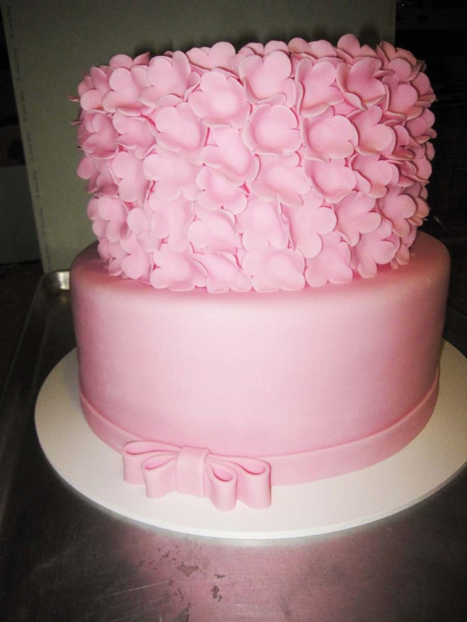 Pink Floral Bloom Cake | The November Company